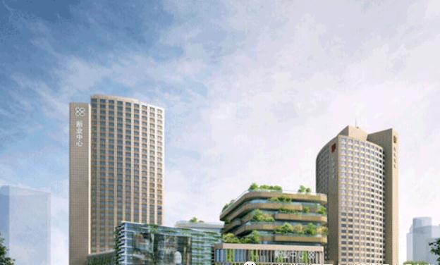 上海新業(yè)中心：70%得房率，打造寬敞辦公空間